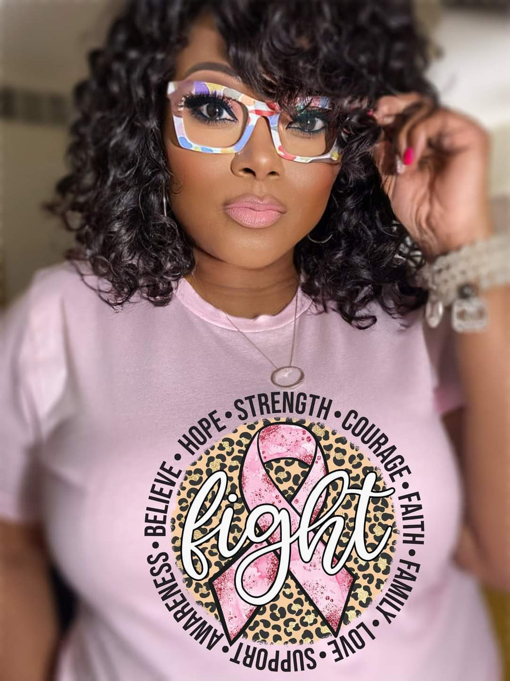 Fight Breast Cancer-Pink Ribbon
