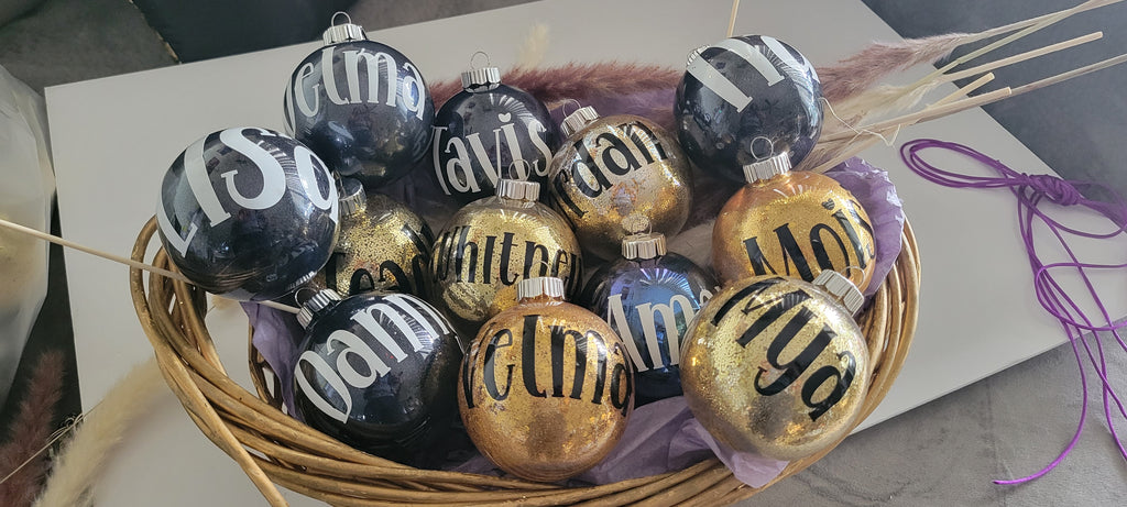 Customizable Ornaments